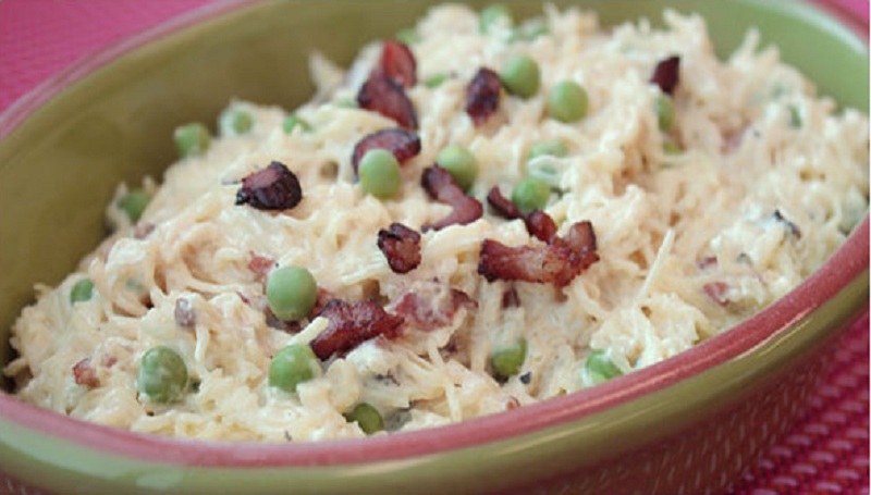 Trader Joe's Spaghetti Squash Carbonara