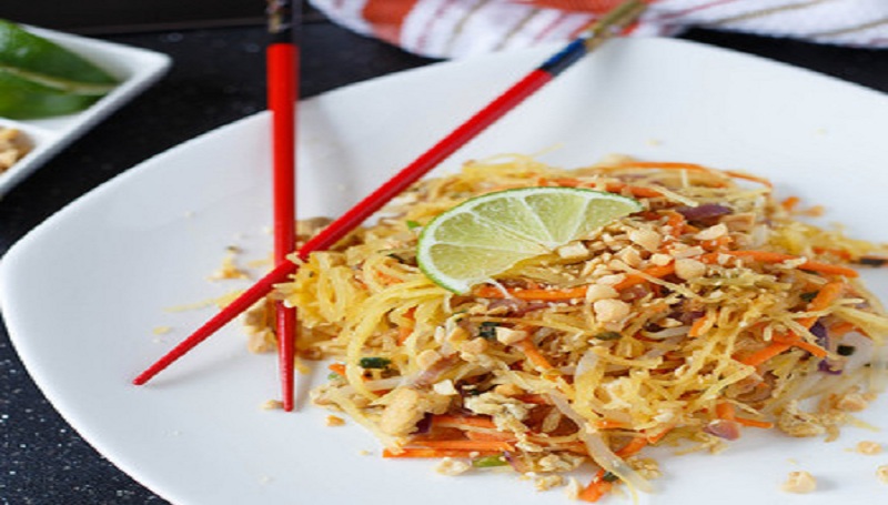 Spaghetti Squash Pad Thai