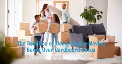 The Benefits of Using Plastic Moving Boxes Over Cardboard Boxes